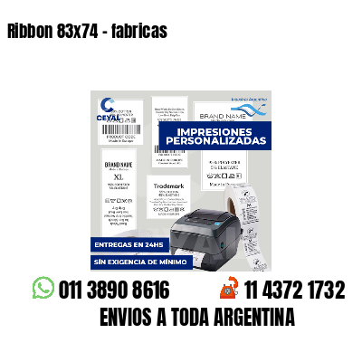 Ribbon 83x74 - fabricas