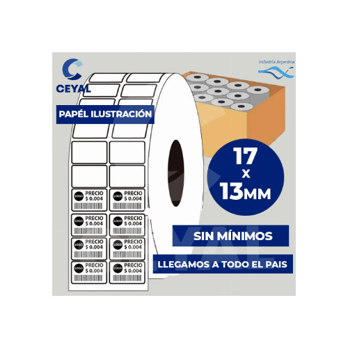 etiquetas adhesivas en rollo Comidas por peso