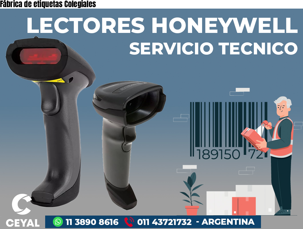 Fábrica de etiquetas Colegiales