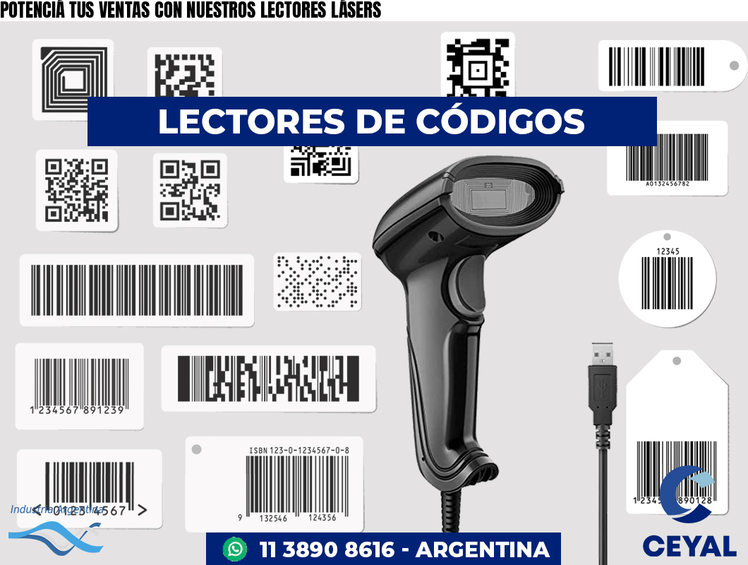 POTENCIÁ TUS VENTAS CON NUESTROS LECTORES LÁSERS