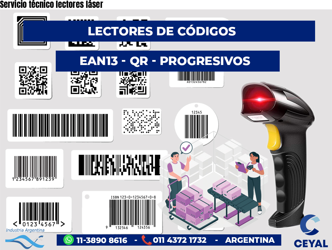 Servicio técnico lectores láser