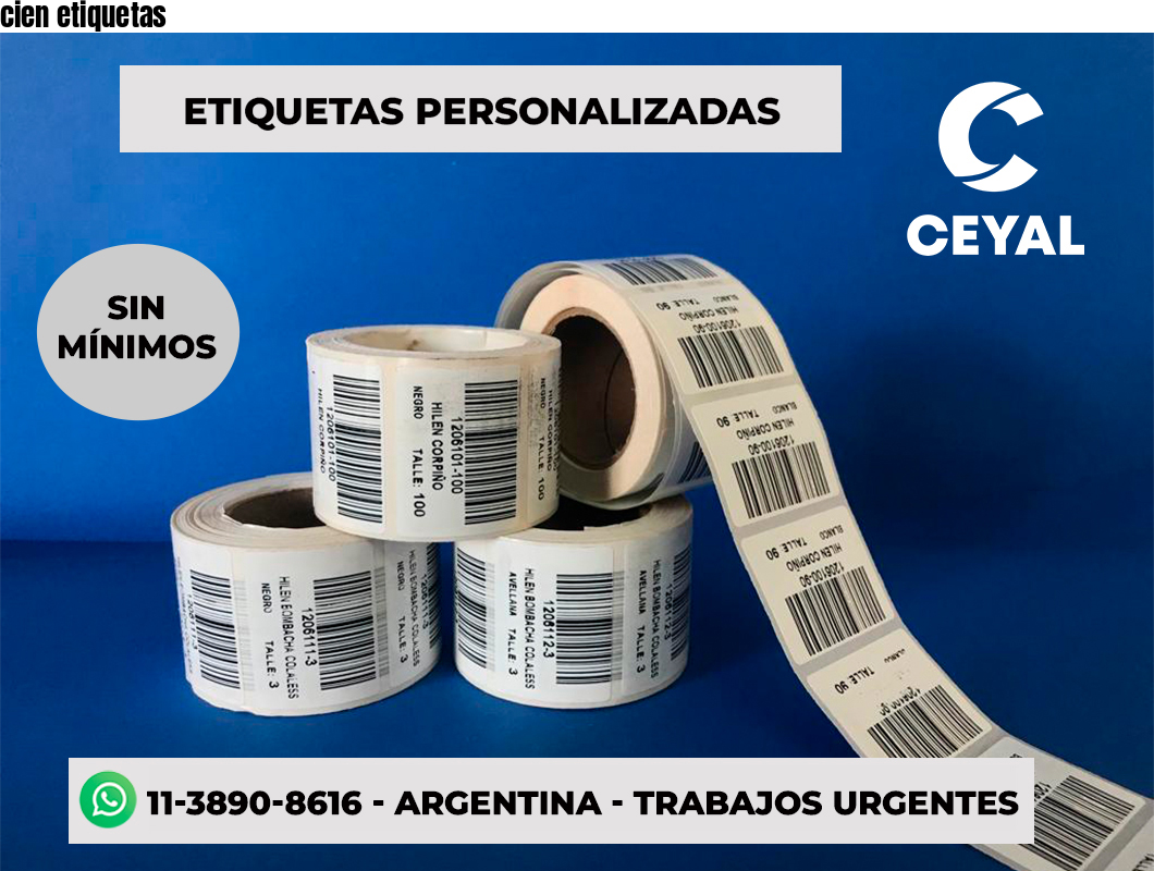 cien etiquetas