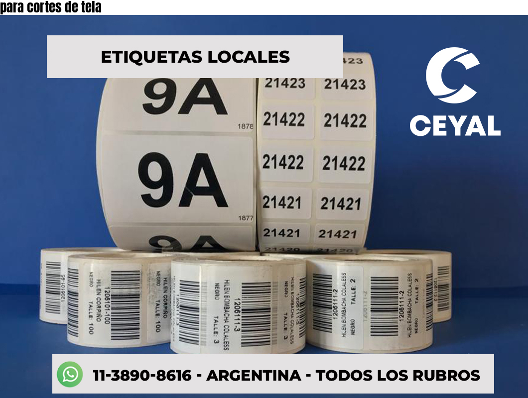 para cortes de tela
