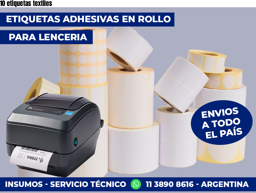 10 etiquetas textiles