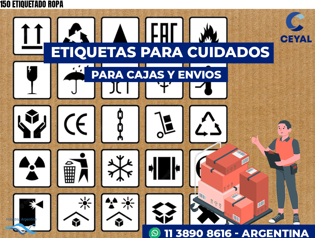 150 ETIQUETADO ROPA