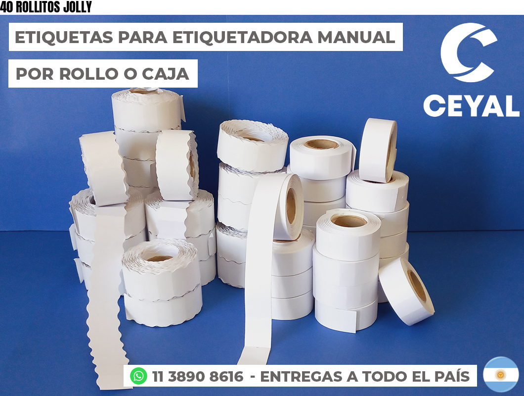 40 ROLLITOS JOLLY