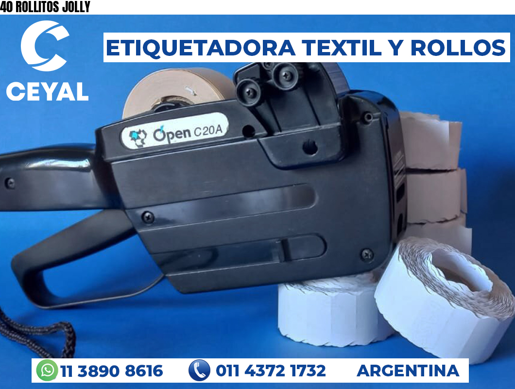 40 ROLLITOS JOLLY