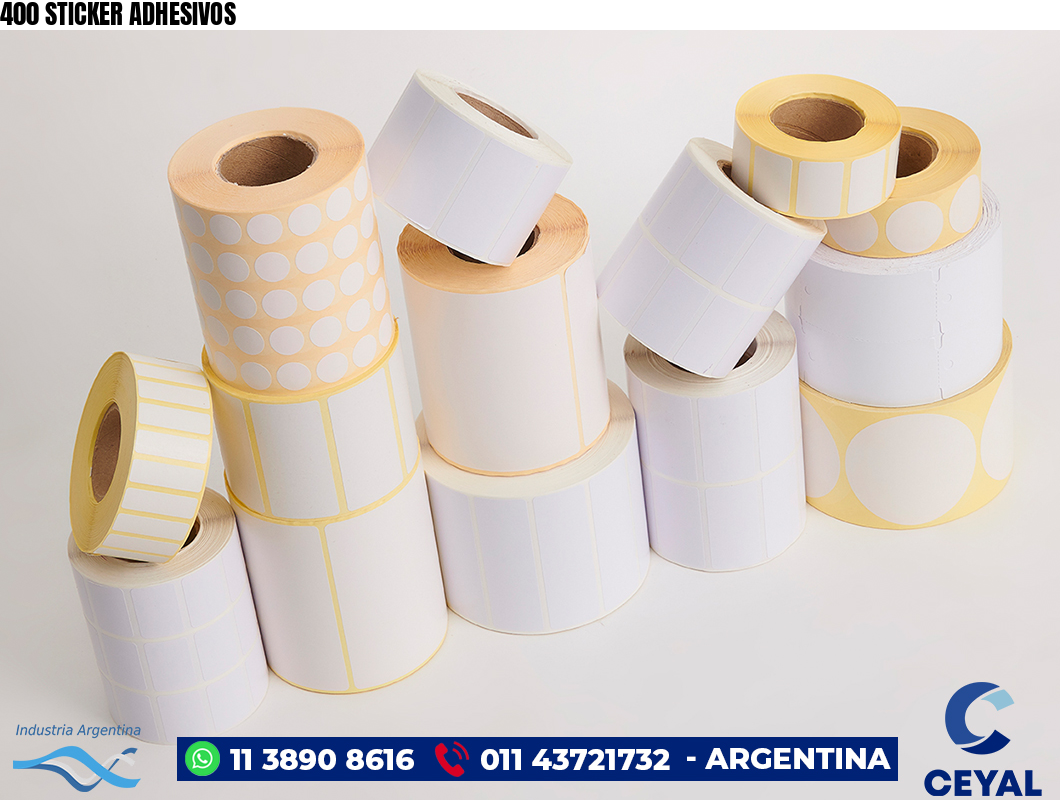 400 STICKER ADHESIVOS
