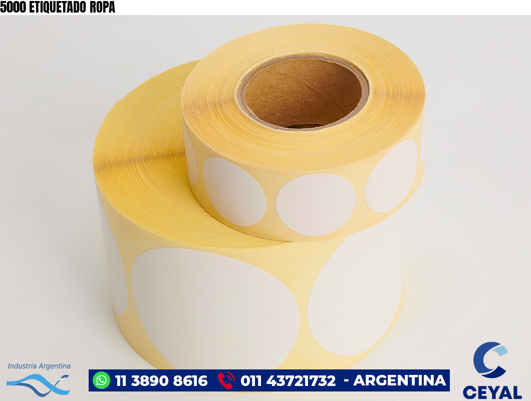 5000 ETIQUETADO ROPA