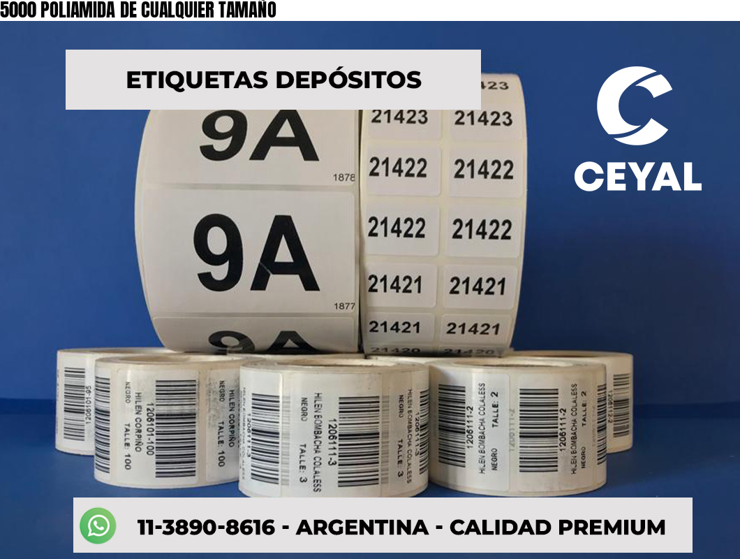 5000 POLIAMIDA DE CUALQUIER TAMAÑO