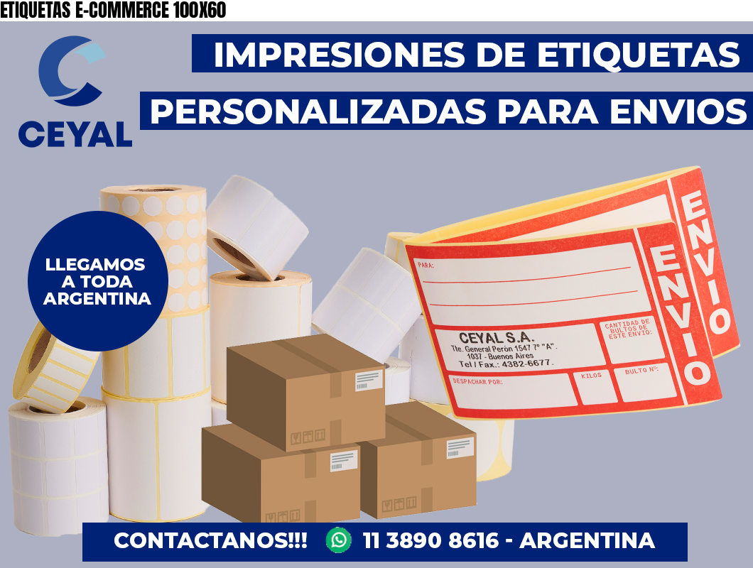 ETIQUETAS E-COMMERCE 100X60