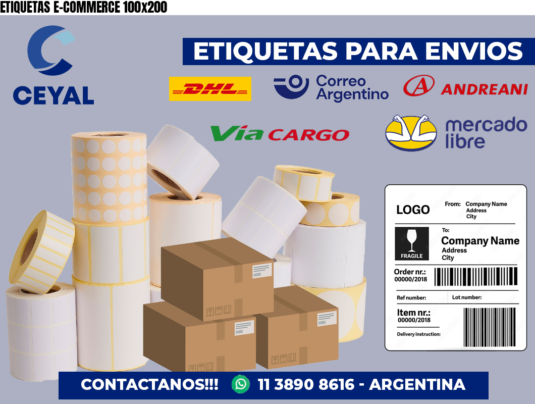 ETIQUETAS E-COMMERCE 100×200