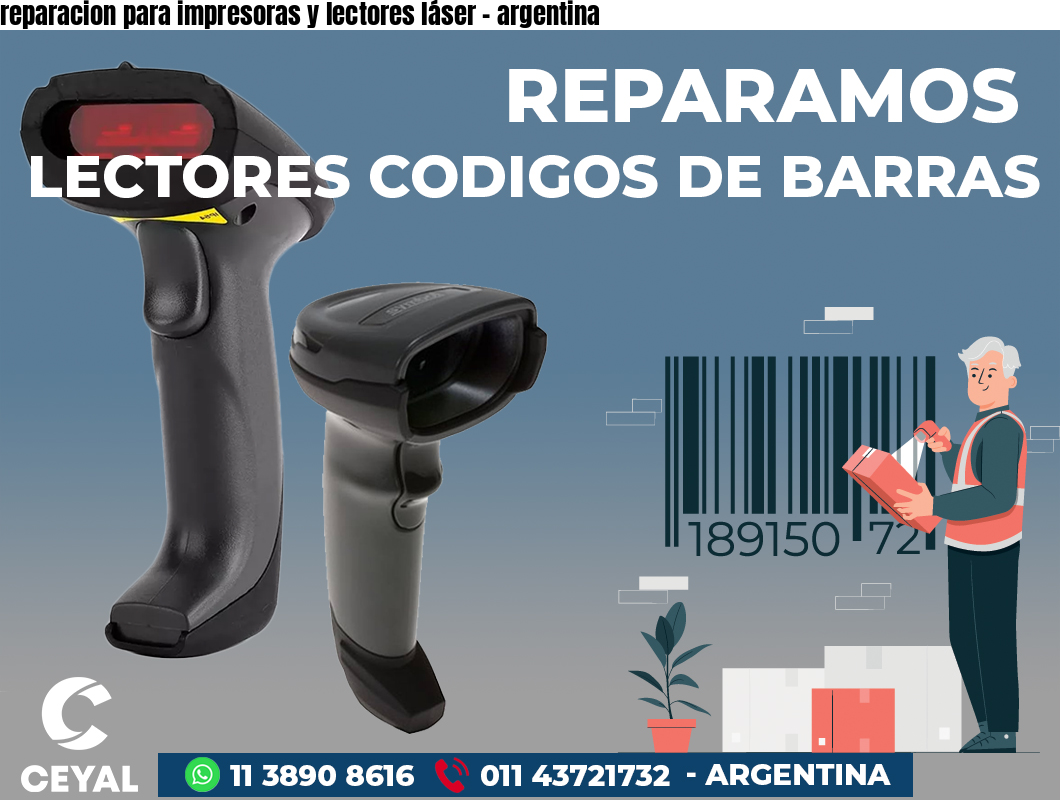 reparacion para impresoras y lectores láser - argentina