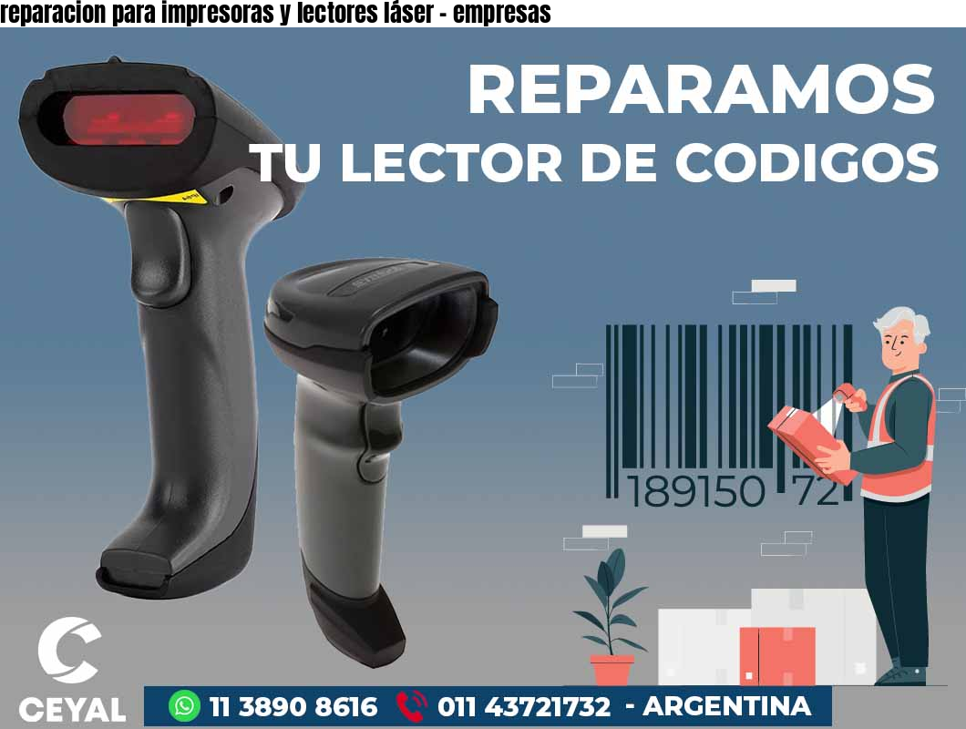 reparacion para impresoras y lectores láser - empresas