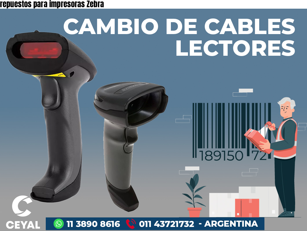 repuestos para impresoras Zebra