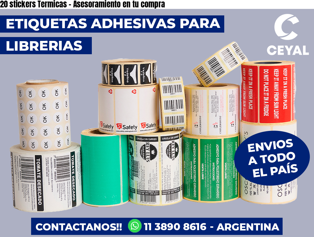 20 stickers Termicas – Asesoramiento en tu compra