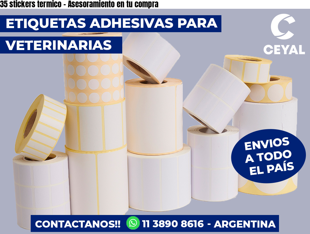 35 stickers termico – Asesoramiento en tu compra
