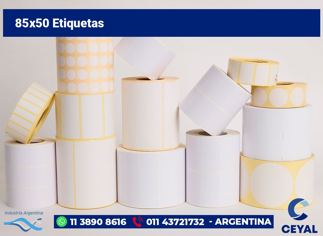 85x50 Etiquetas