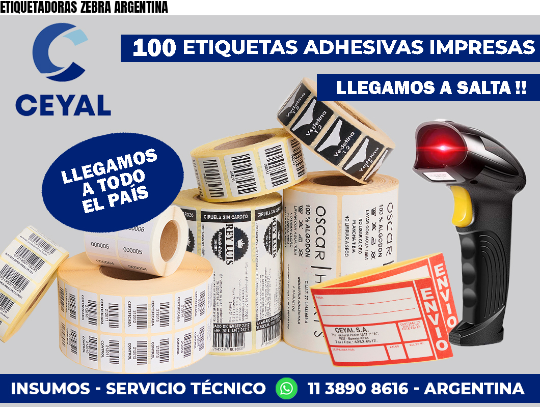 ETIQUETADORAS ZEBRA ARGENTINA
