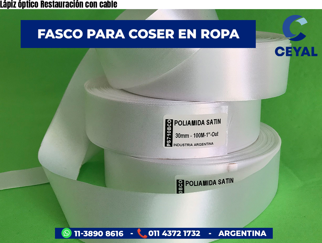 Lápiz óptico Restauración con cable