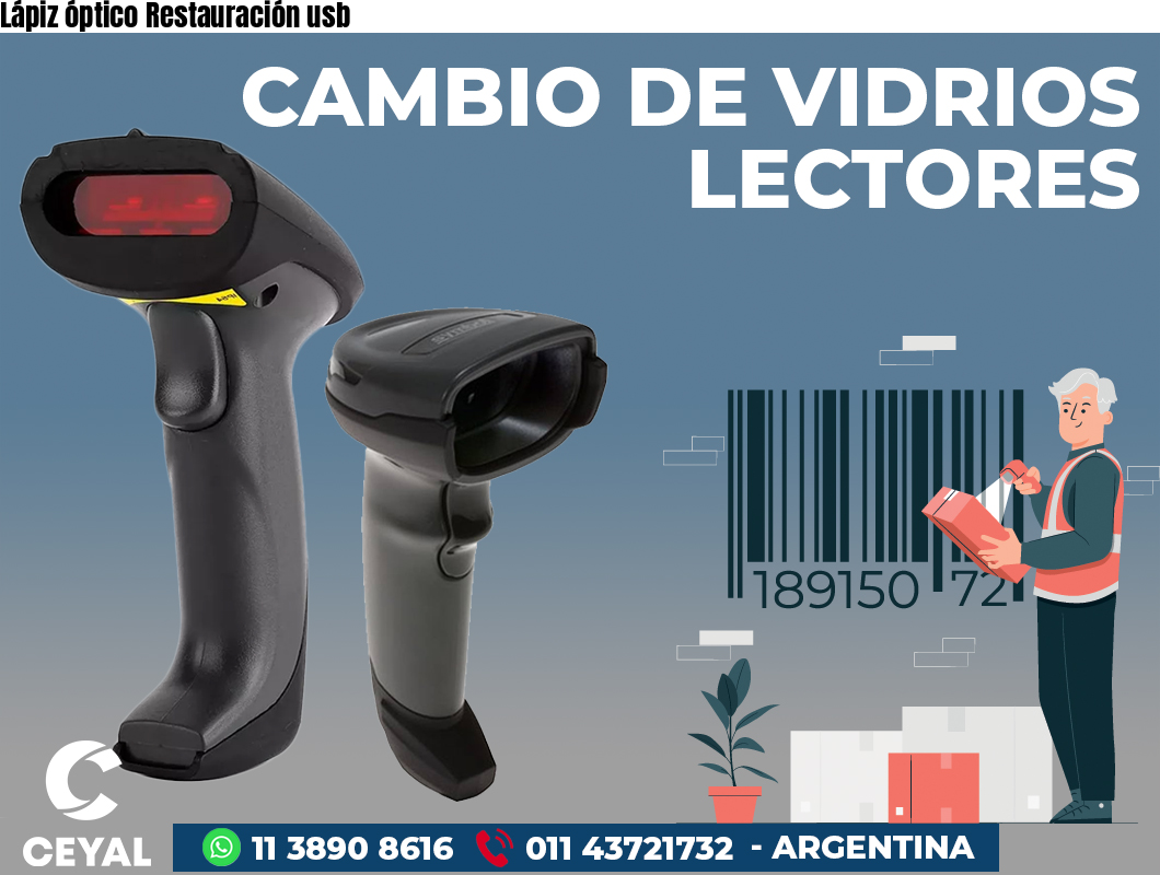 Lápiz óptico Restauración usb