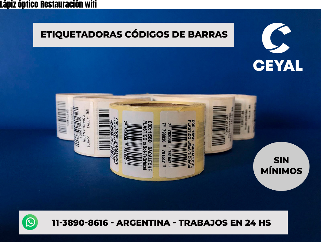 Lápiz óptico Restauración wifi