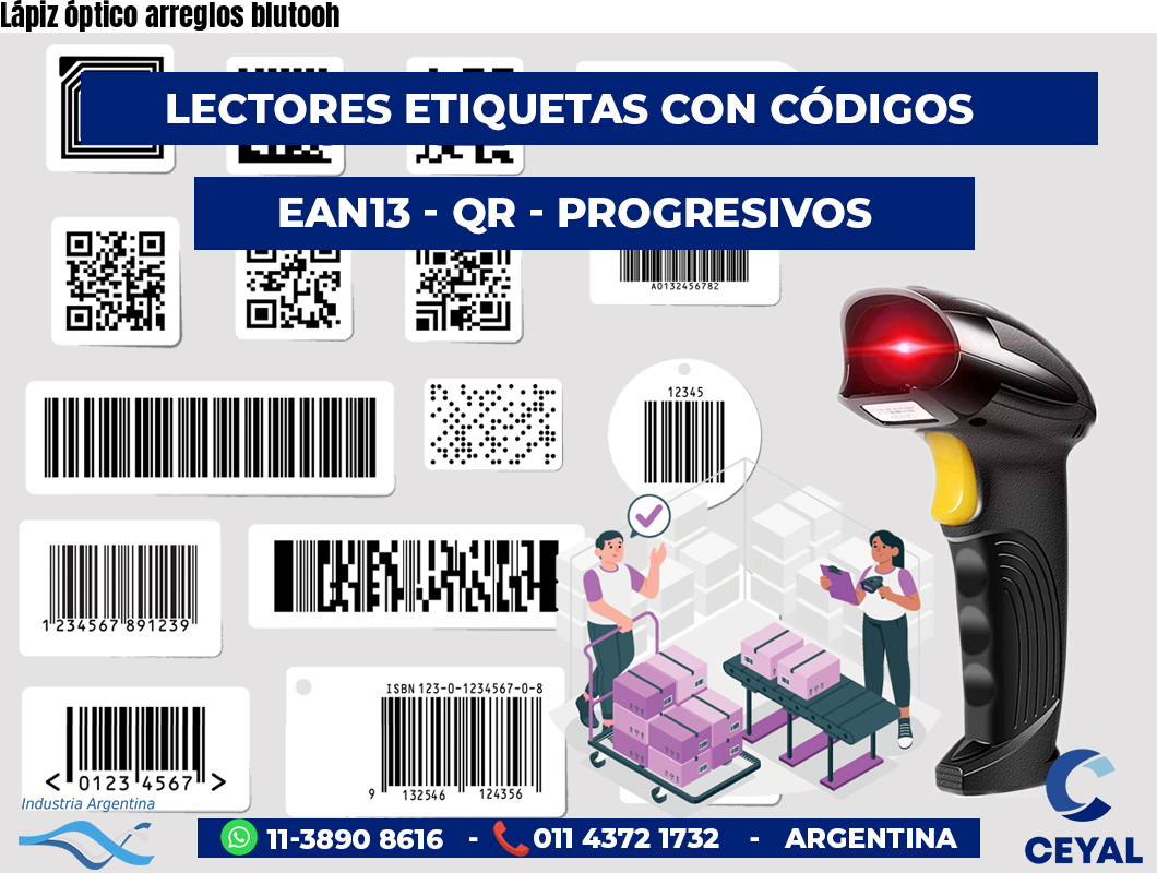 Lápiz óptico arreglos blutooh