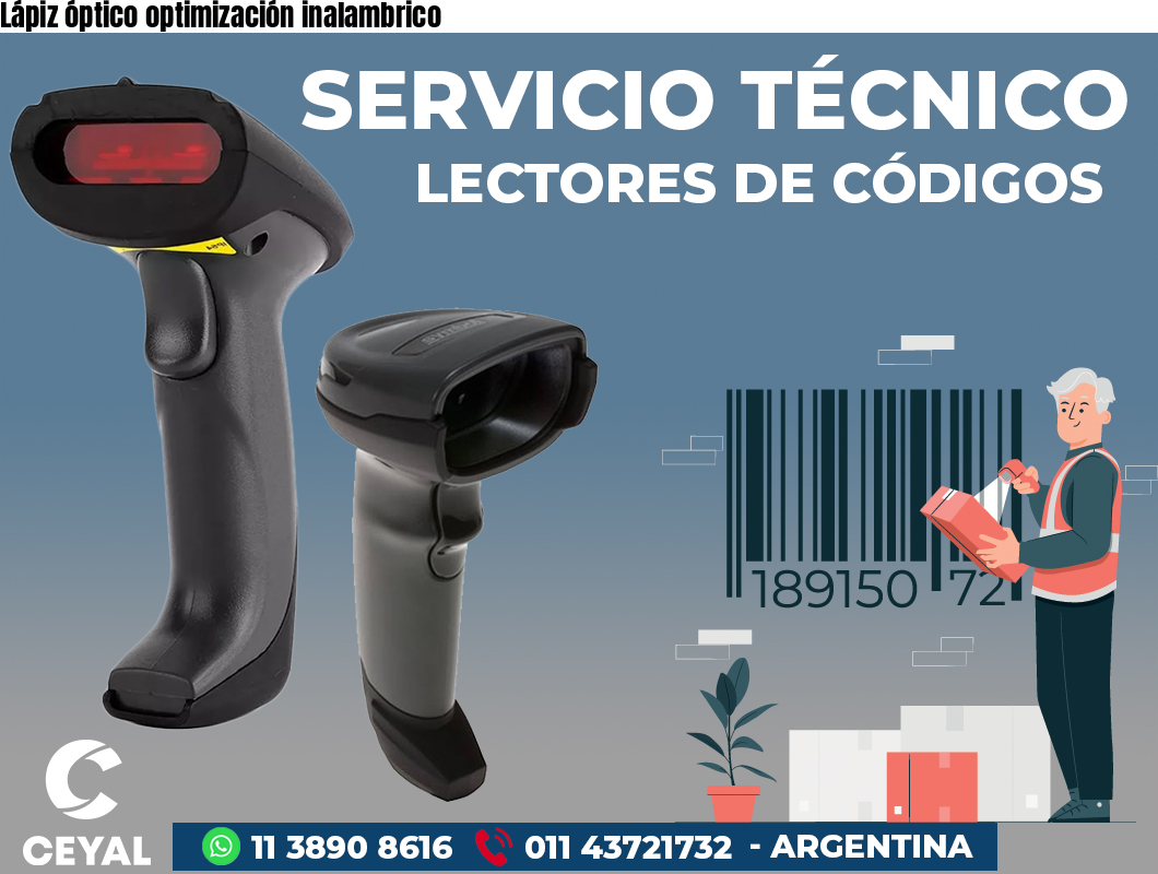 Lápiz óptico optimización inalambrico