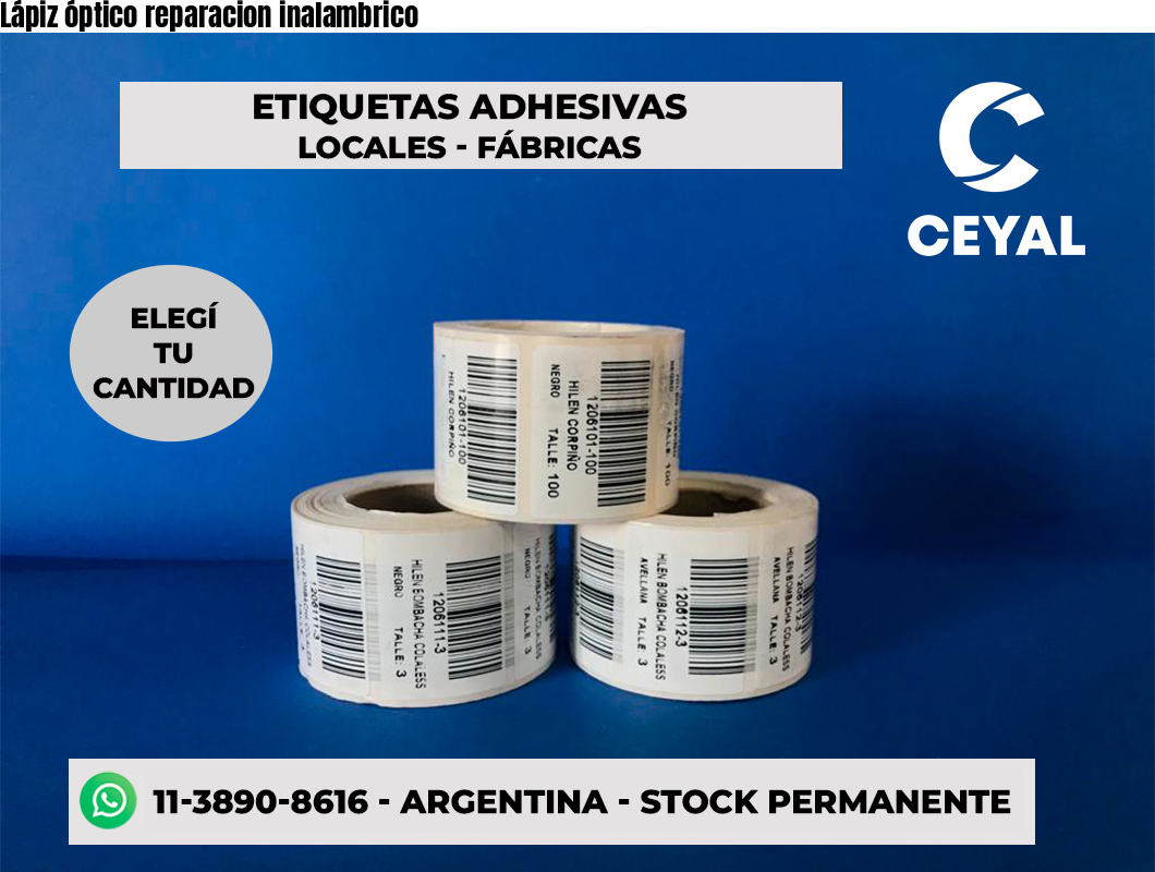Lápiz óptico reparacion inalambrico