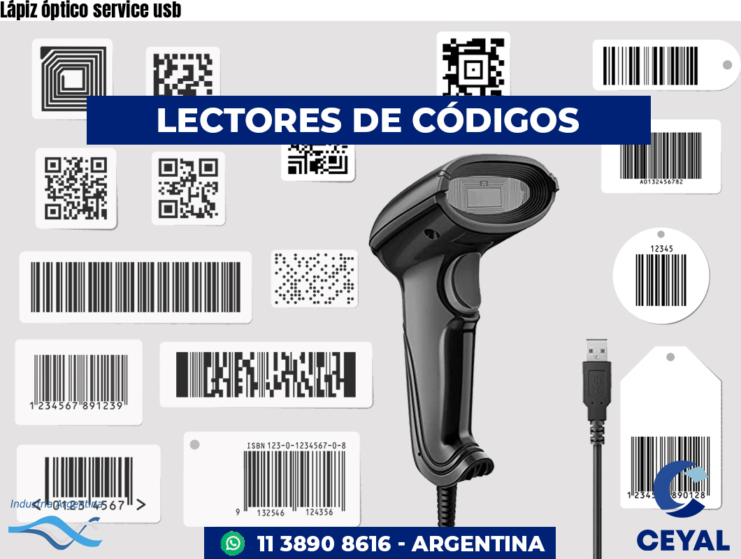 Lápiz óptico service usb
