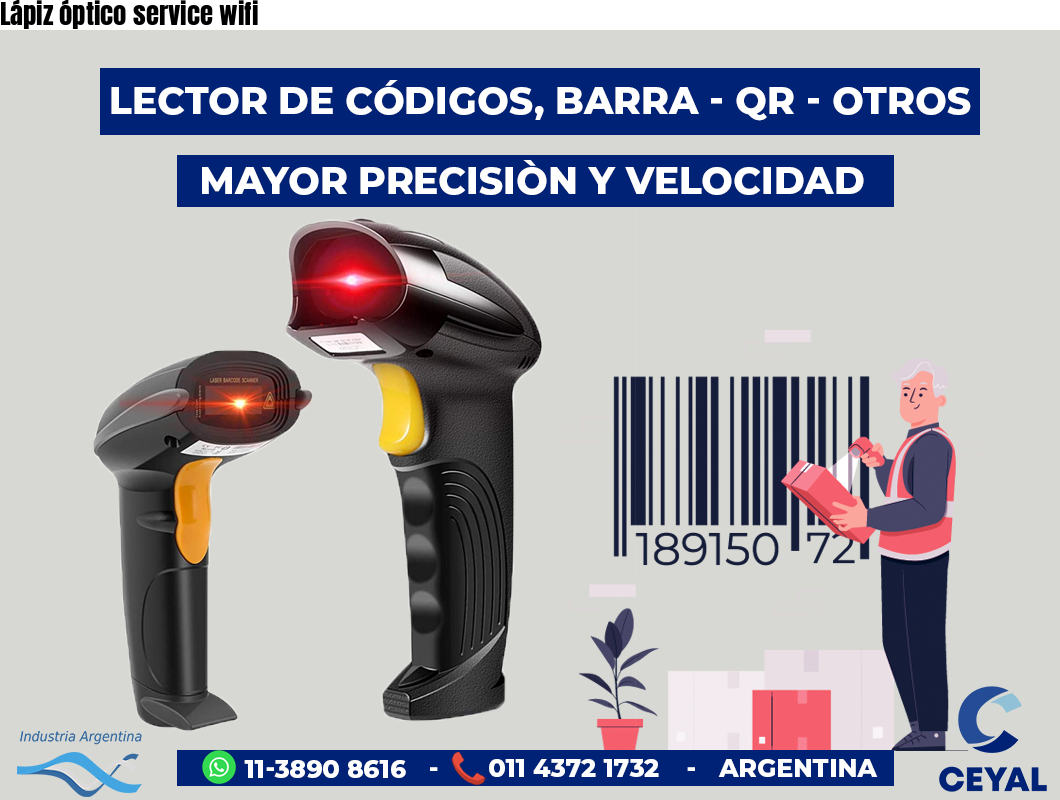 Lápiz óptico service wifi