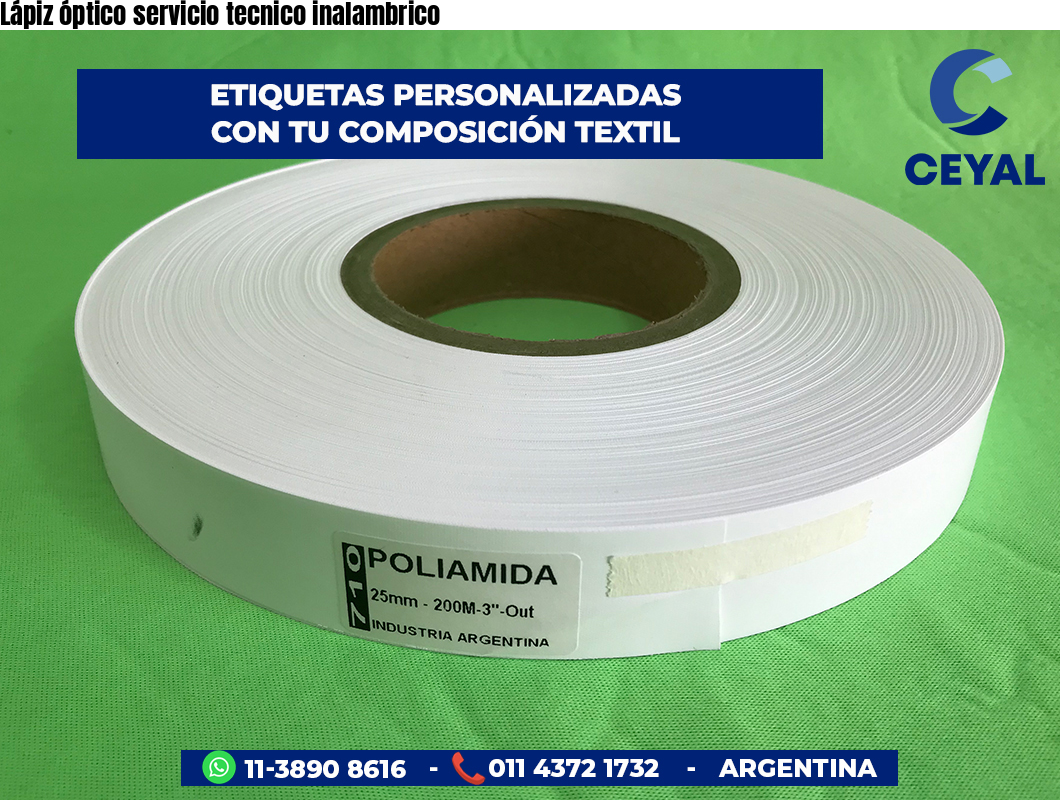 Lápiz óptico servicio tecnico inalambrico