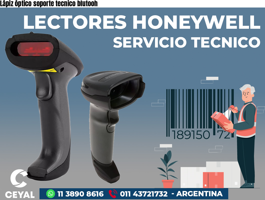 Lápiz óptico soporte tecnico blutooh