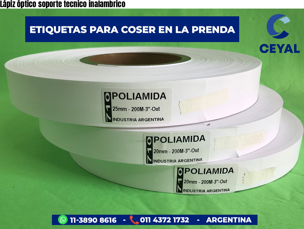 Lápiz óptico soporte tecnico inalambrico