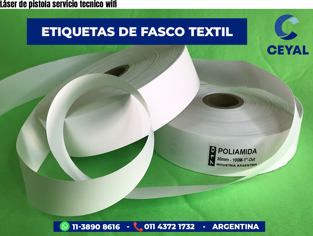 Láser de pistola servicio tecnico wifi