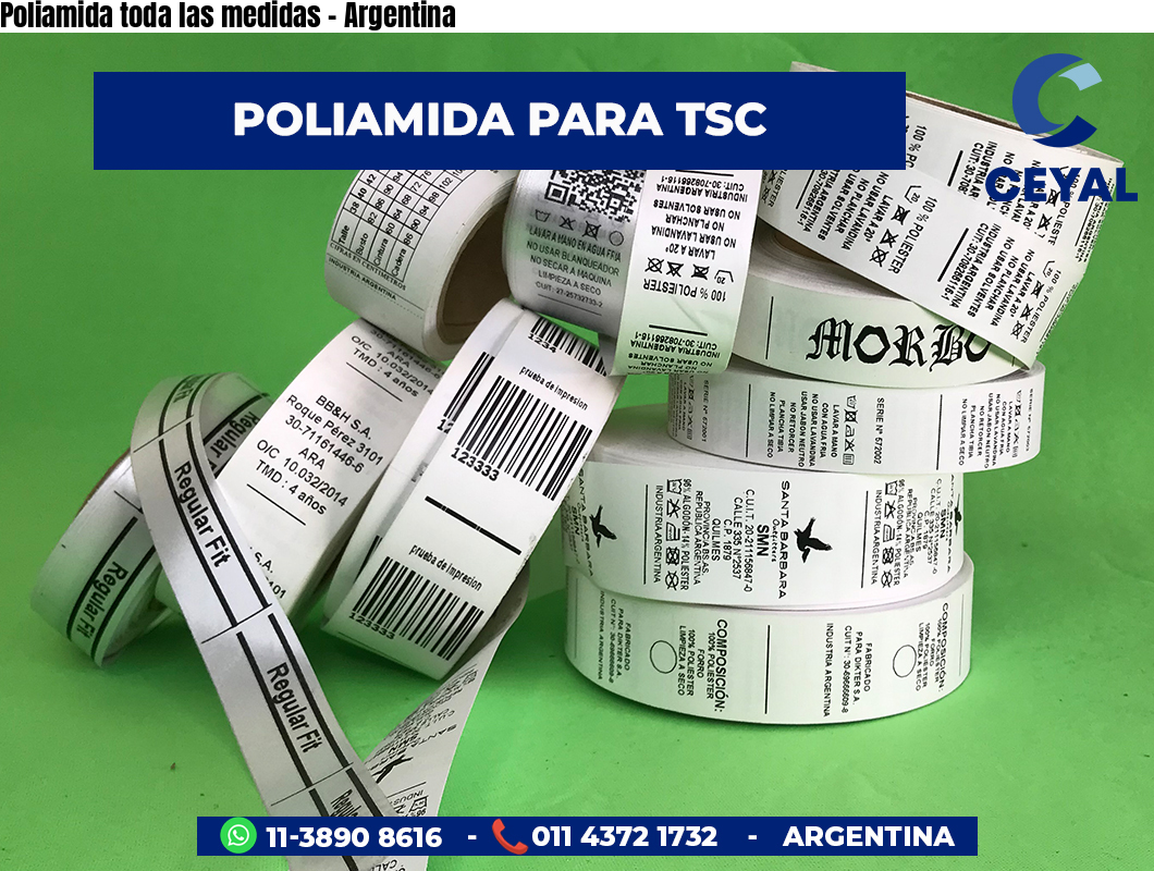 Poliamida toda las medidas - Argentina