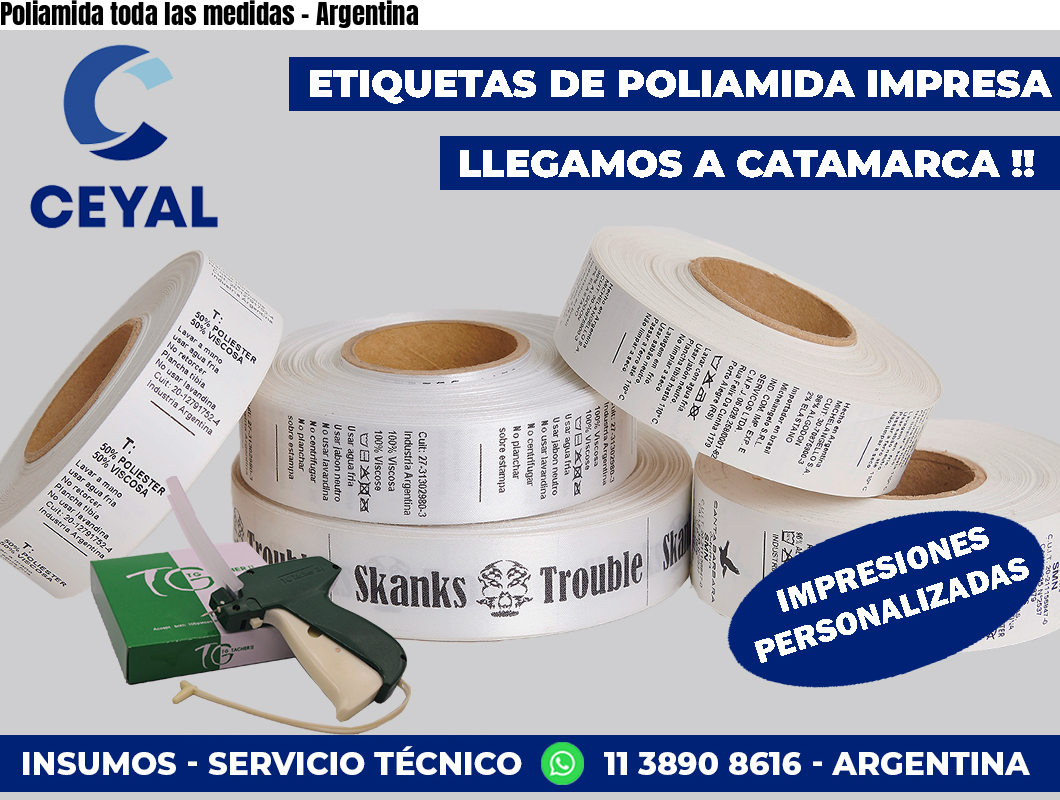 Poliamida toda las medidas – Argentina