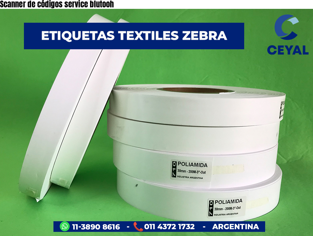Scanner de códigos service blutooh
