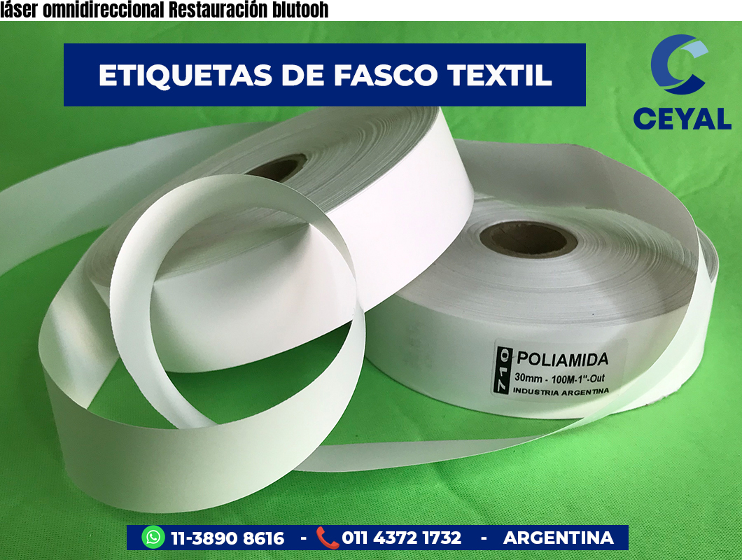láser omnidireccional Restauración blutooh