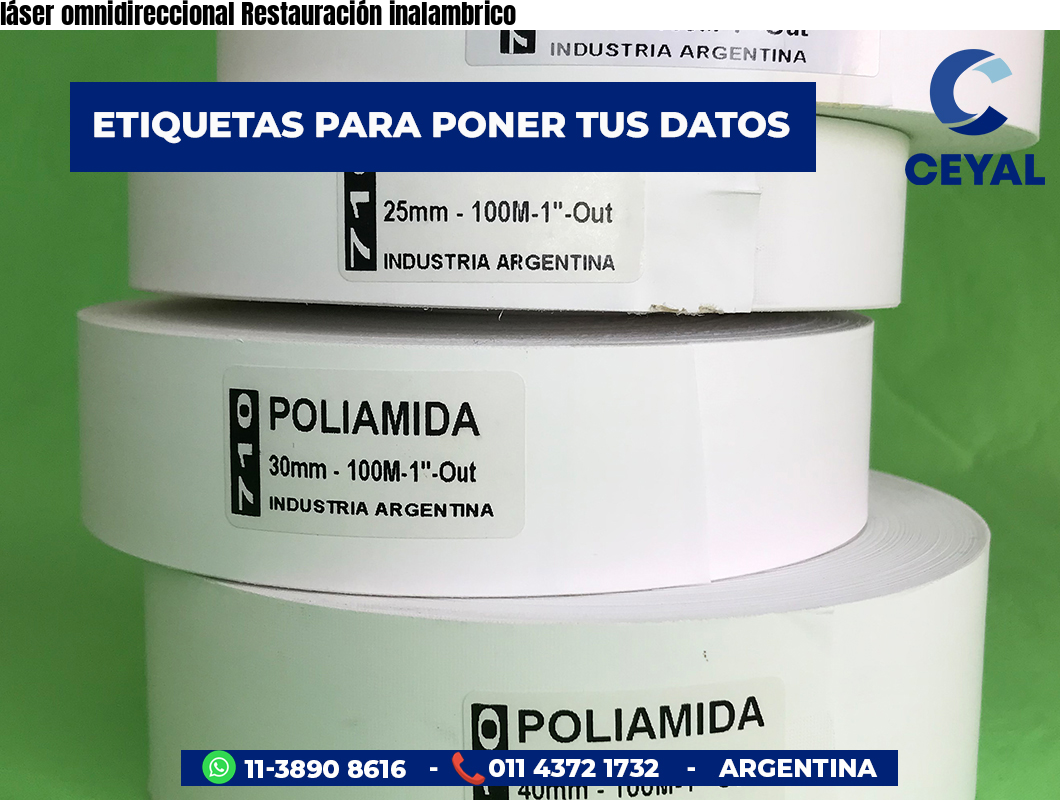 láser omnidireccional Restauración inalambrico