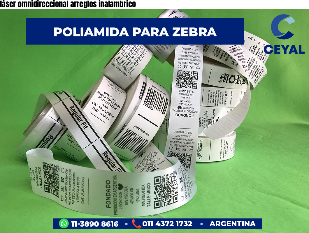 láser omnidireccional arreglos inalambrico