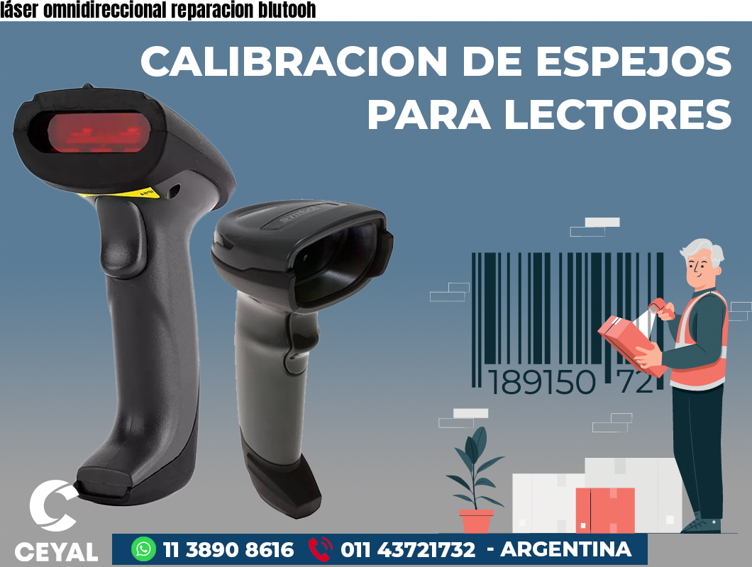 láser omnidireccional reparacion blutooh