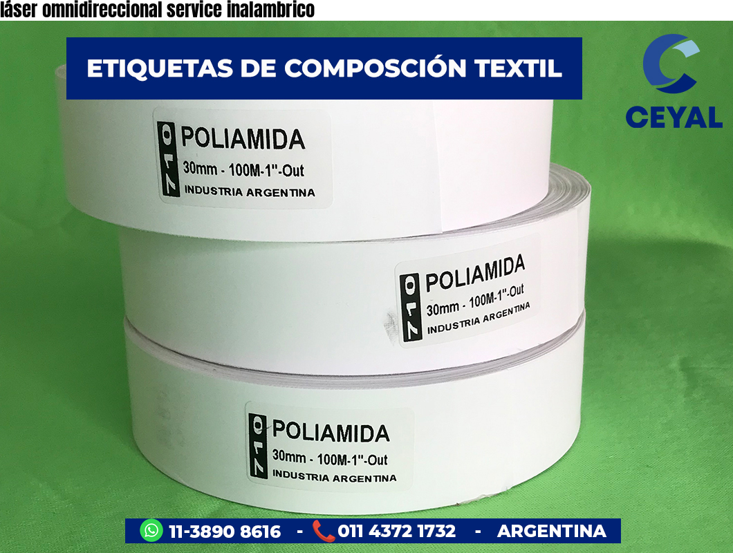 láser omnidireccional service inalambrico