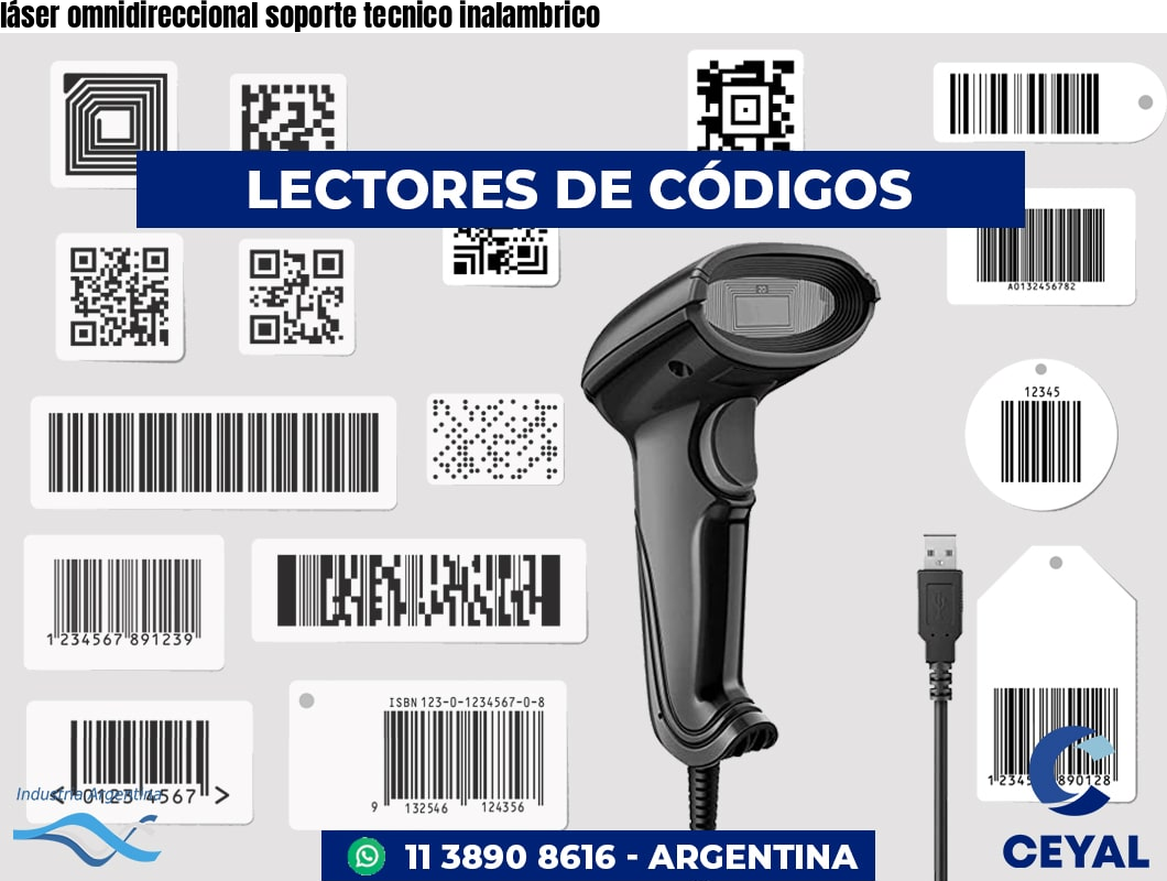 láser omnidireccional soporte tecnico inalambrico