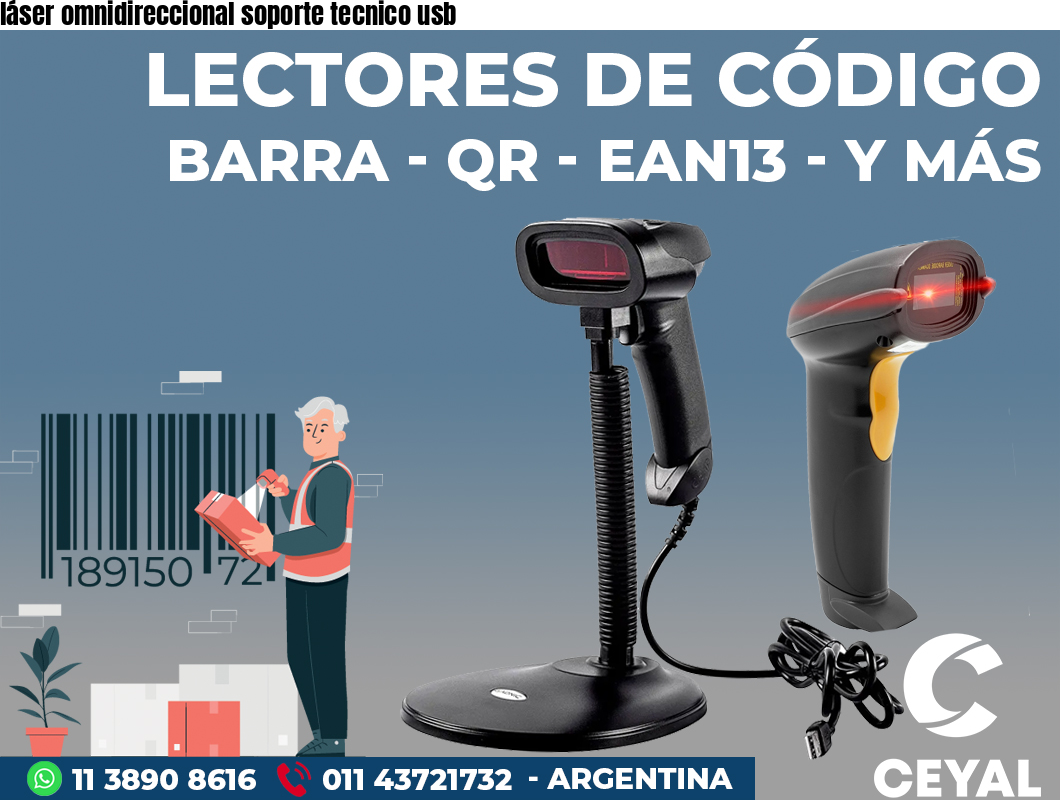 láser omnidireccional soporte tecnico usb