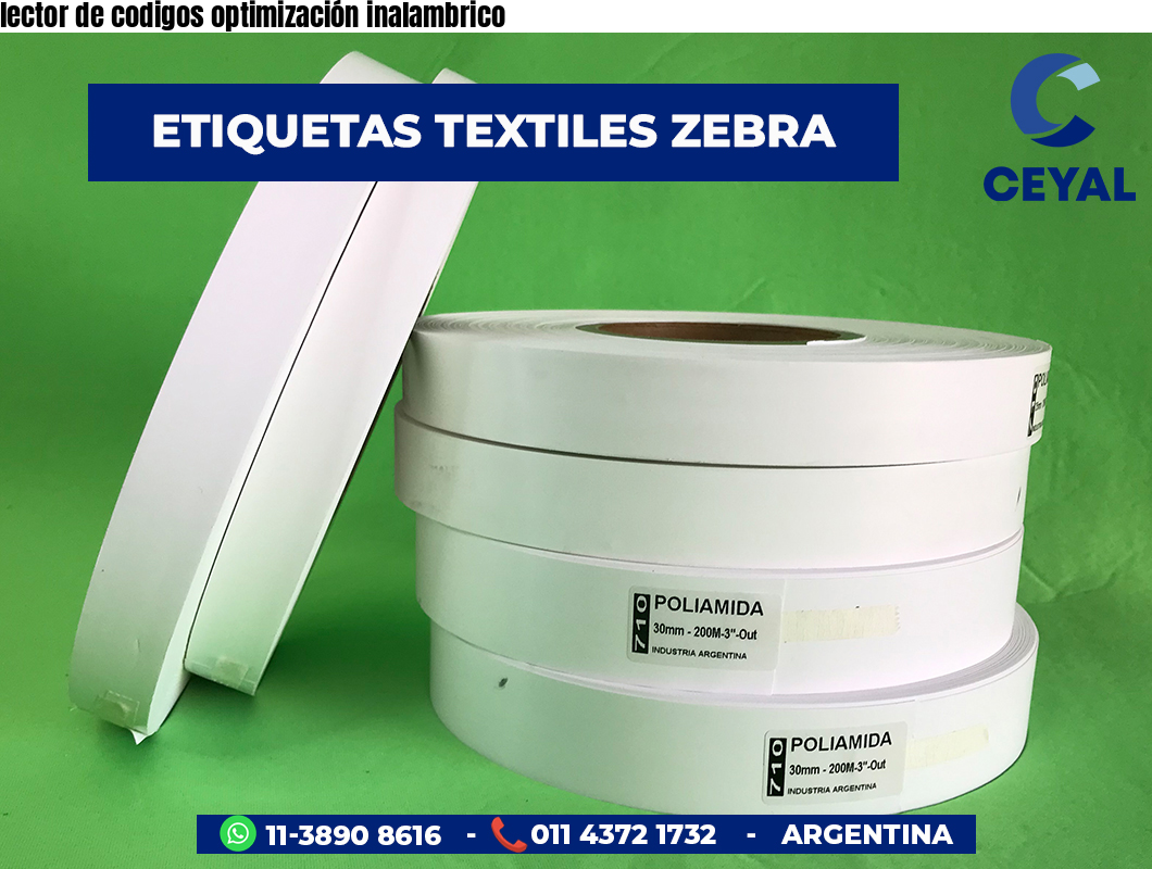 lector de codigos optimización inalambrico