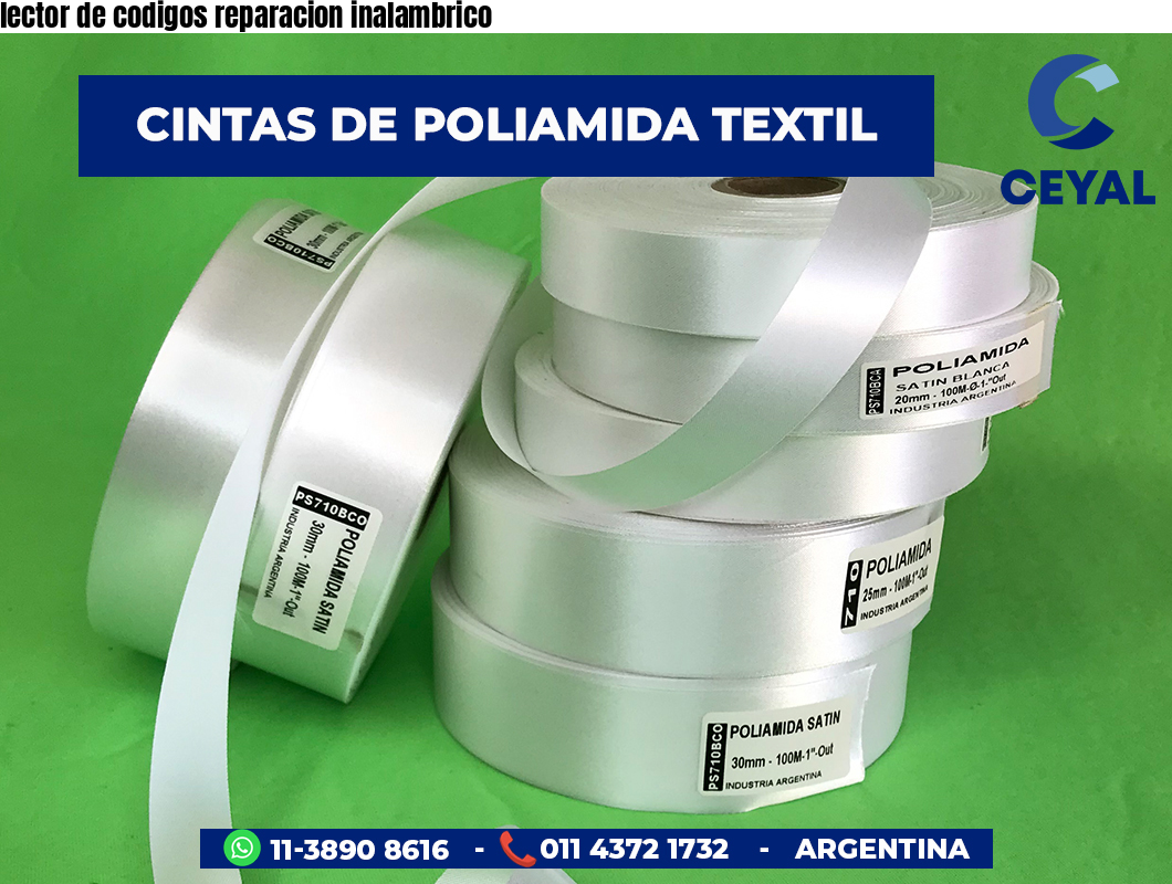 lector de codigos reparacion inalambrico