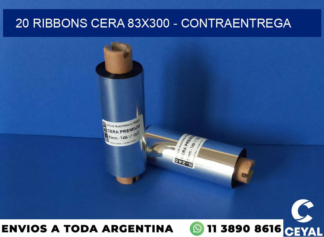 20 Ribbons cera 83×300 – contraentrega