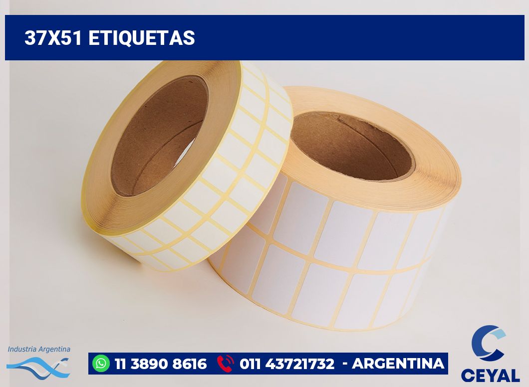 37x51 Etiquetas