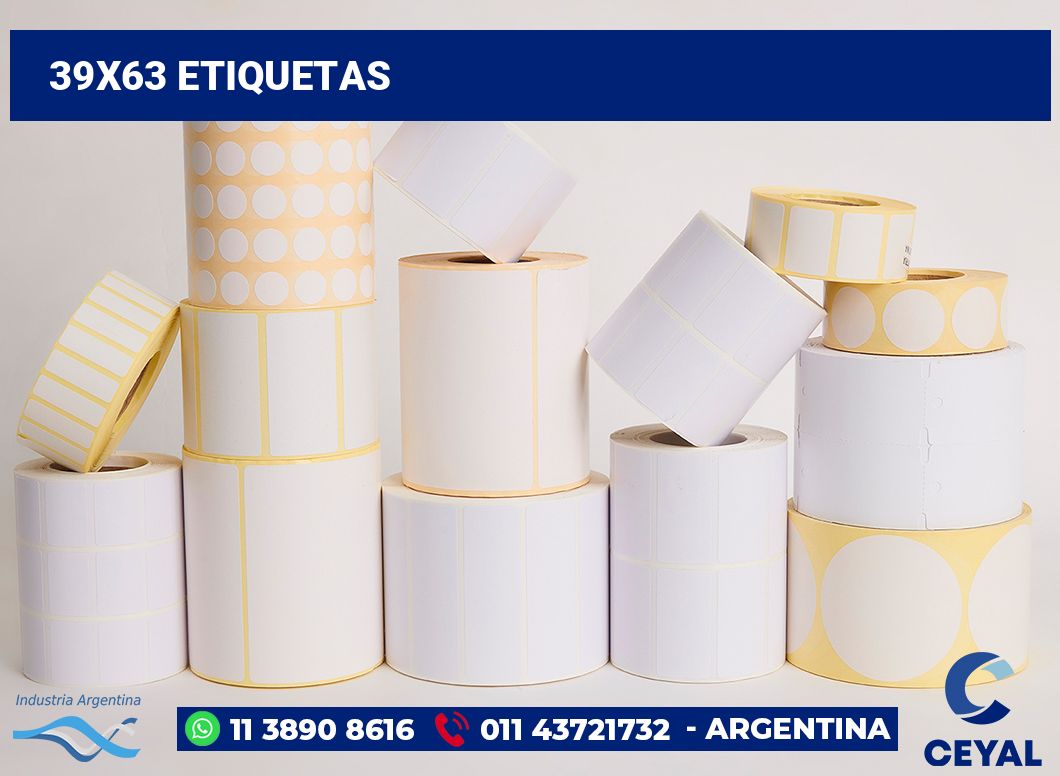 39x63 Etiquetas